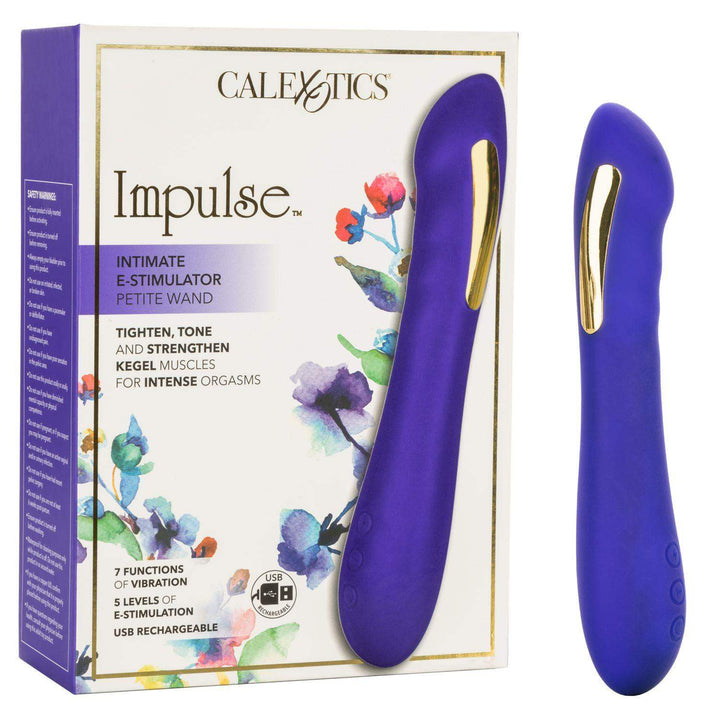 CalExotics Impulse Intimate E-Stimulator Petite Wand Vibrator - The Dildo Hub
