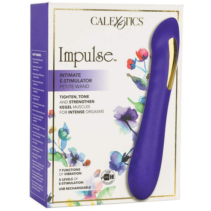 CalExotics Impulse Intimate E-Stimulator Petite Wand Vibrator - The Dildo Hub