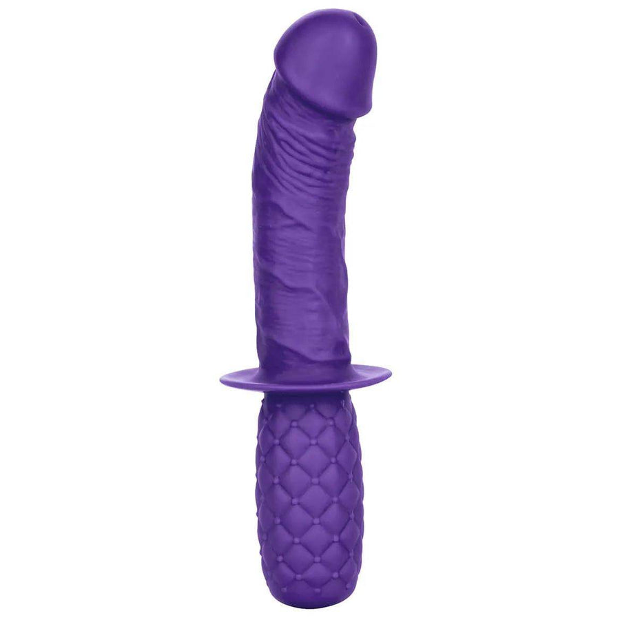 Calexotics Silicone Grip Thruster - Purple - The Dildo Hub