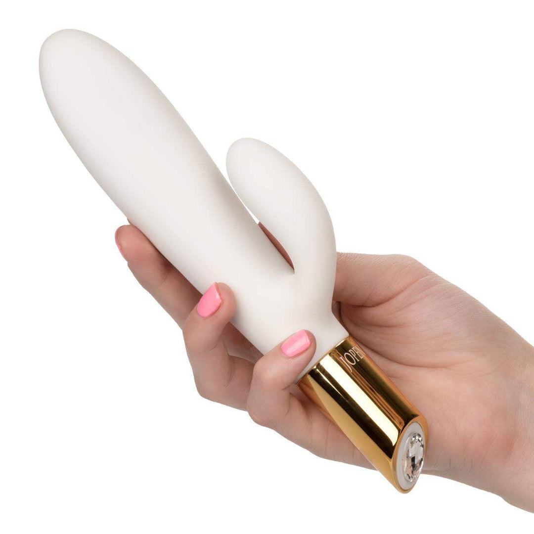 Callie Luxurious Vibrating Silicone Rechargeable Dual Massager | Jopen - The Dildo Hub