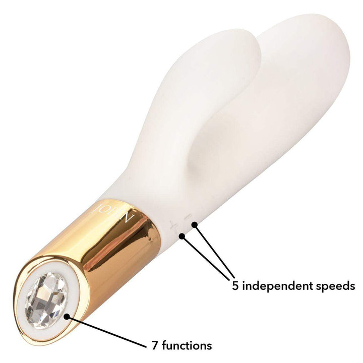 Callie Luxurious Vibrating Silicone Rechargeable Dual Massager | Jopen - The Dildo Hub