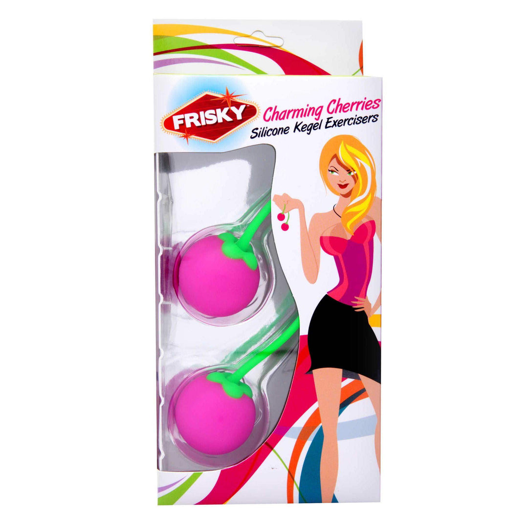 Charming Cherries Silicone Kegel Exercisers - The Dildo Hub