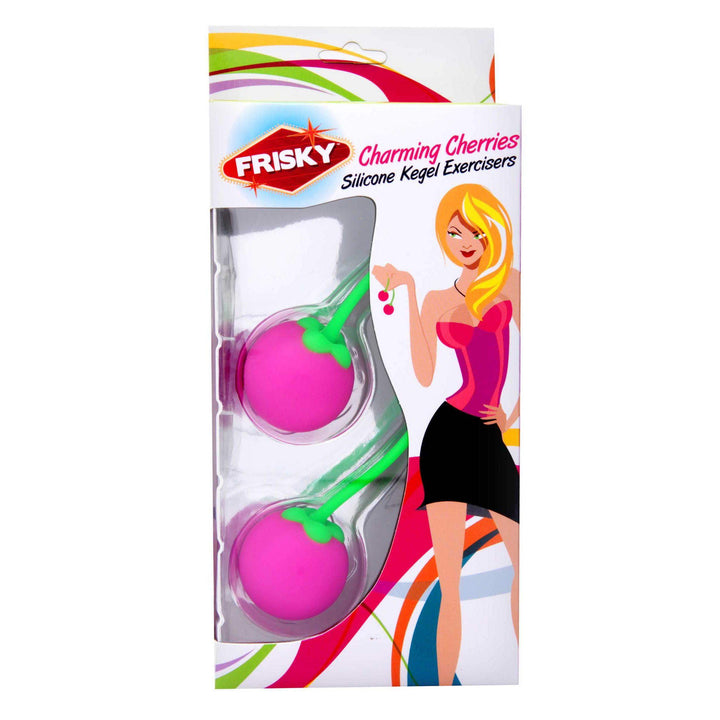 Charming Cherries Silicone Kegel Exercisers - The Dildo Hub