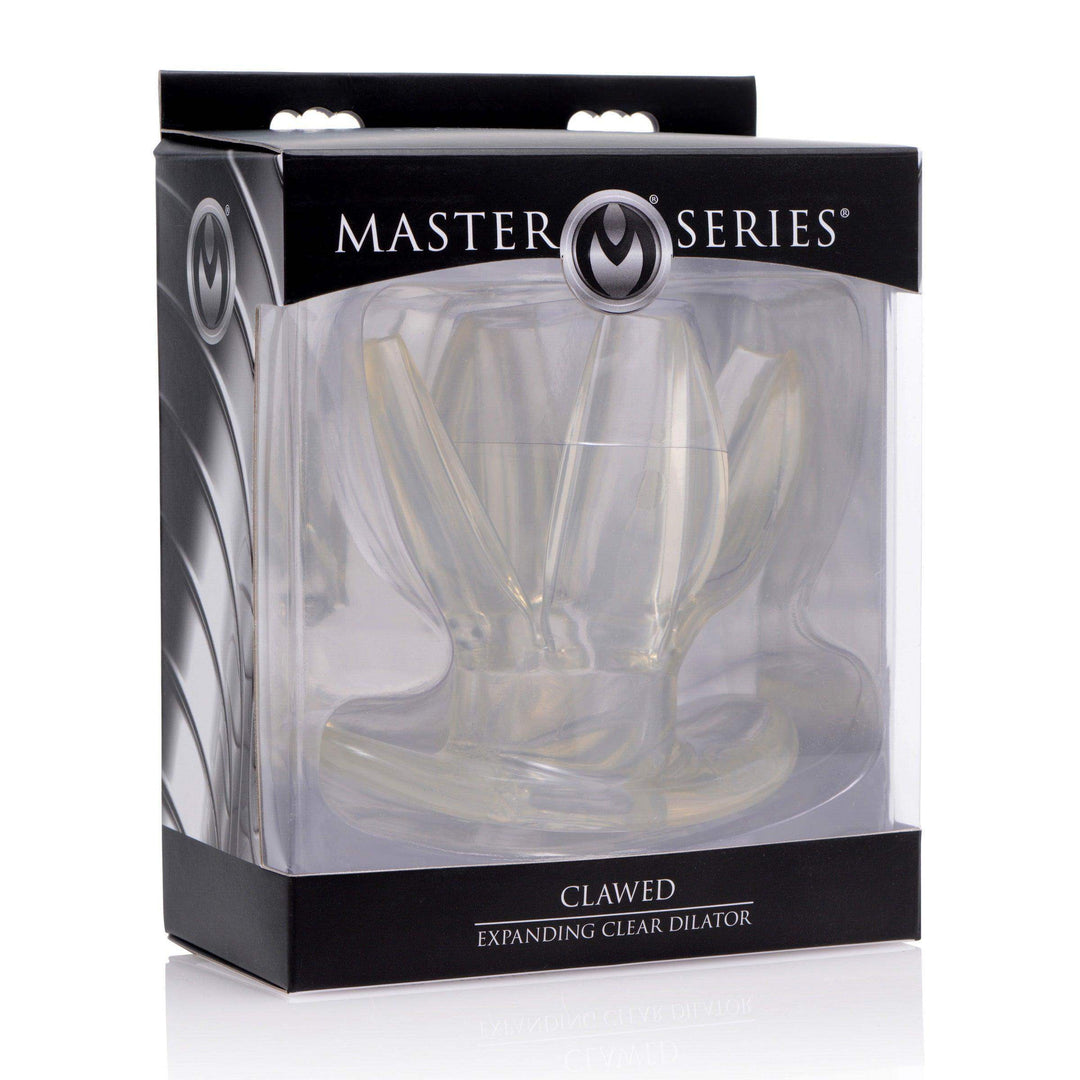 Clawed Expanding Clear Dilator - The Dildo Hub