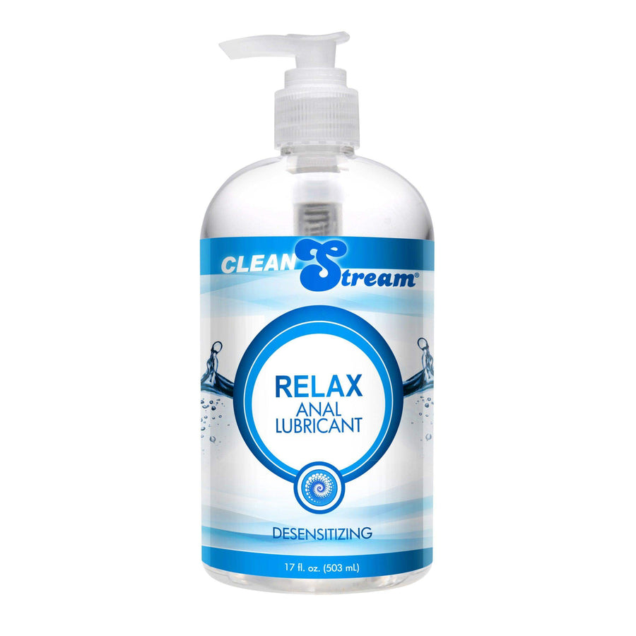 Clean Stream Relax Desensitizing Anal Lube 17 oz - The Dildo Hub