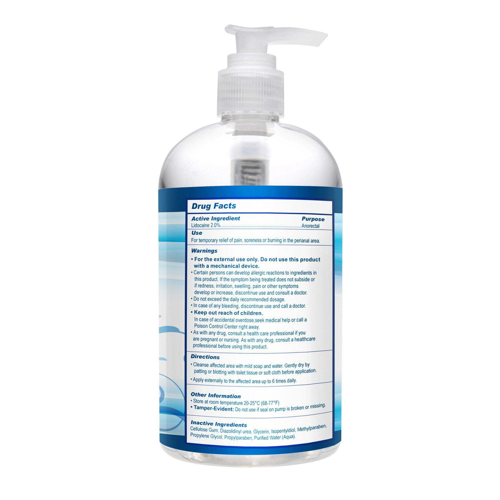 Clean Stream Relax Desensitizing Anal Lube 17 oz - The Dildo Hub