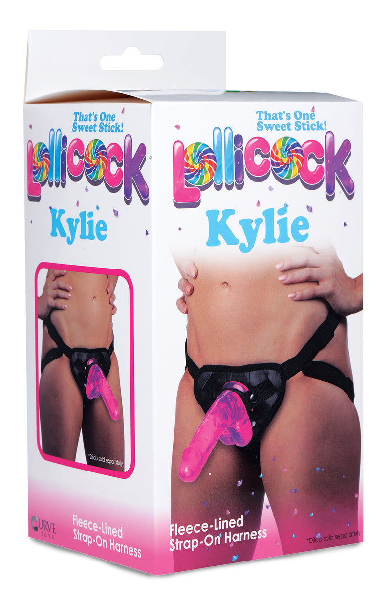 Kylie Fleece-lined Strap-on Harness DildoHarness from Lollicock