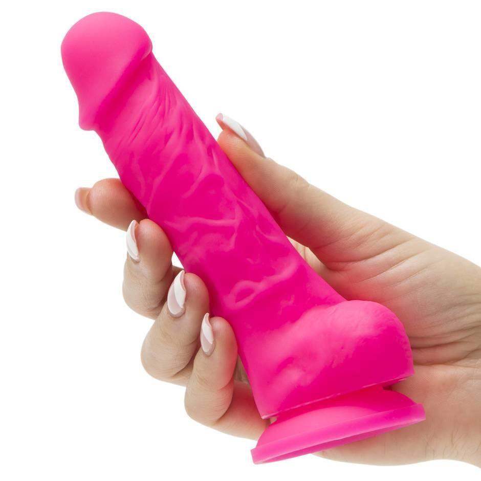 Colours Pleasures Pink Realistic Silicone Dildo - 5 Inches | NS Novelties - The Dildo Hub
