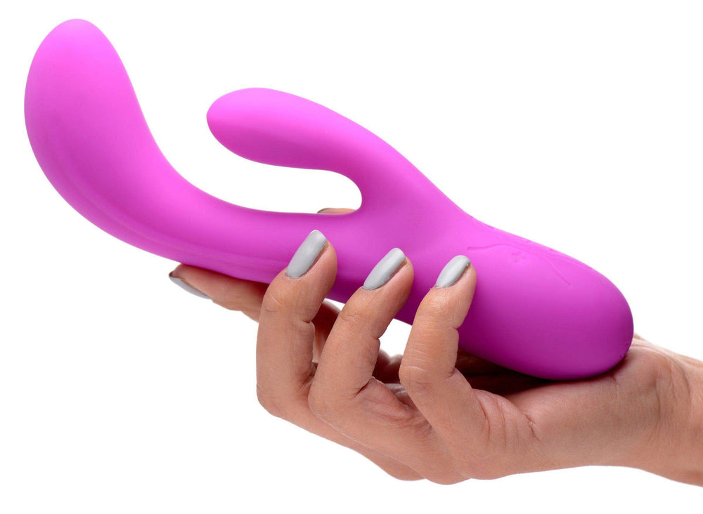 Come Hither Pro Silicone Rabbit Vibrator with Orgasmic Motion - The Dildo Hub