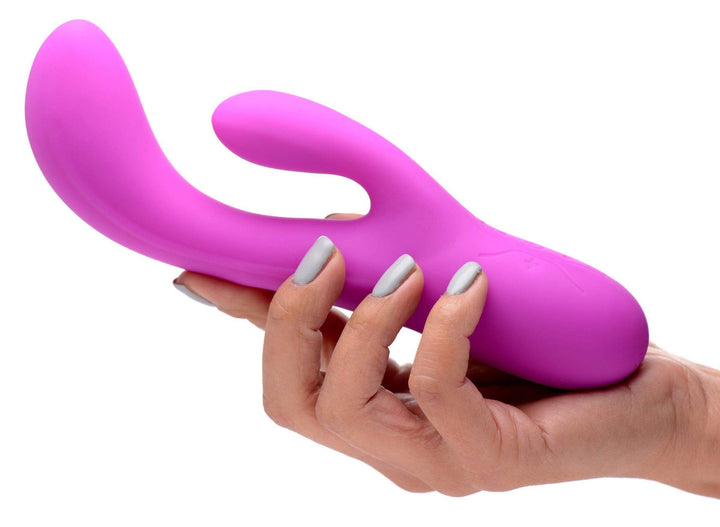 Come Hither Pro Silicone Rabbit Vibrator with Orgasmic Motion - The Dildo Hub