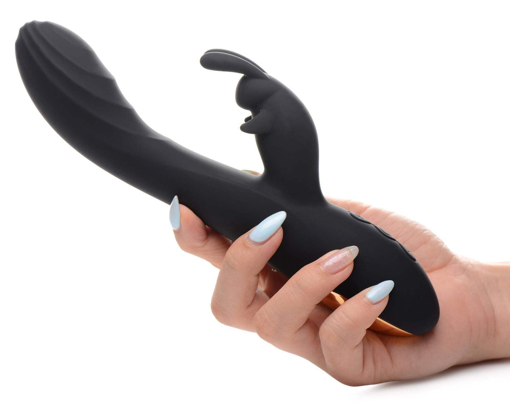 Cuddles 10X Silicone Rabbit Vibrator - The Dildo Hub