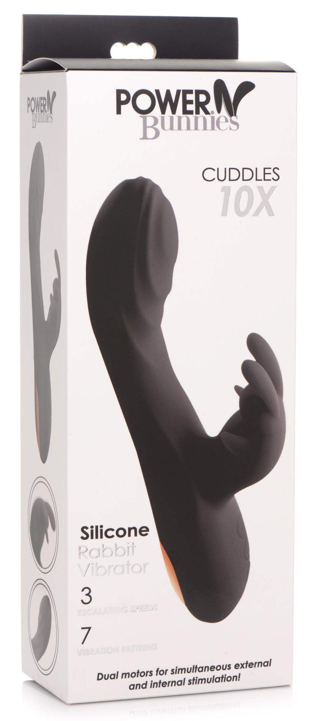 Cuddles 10X Silicone Rabbit Vibrator - The Dildo Hub