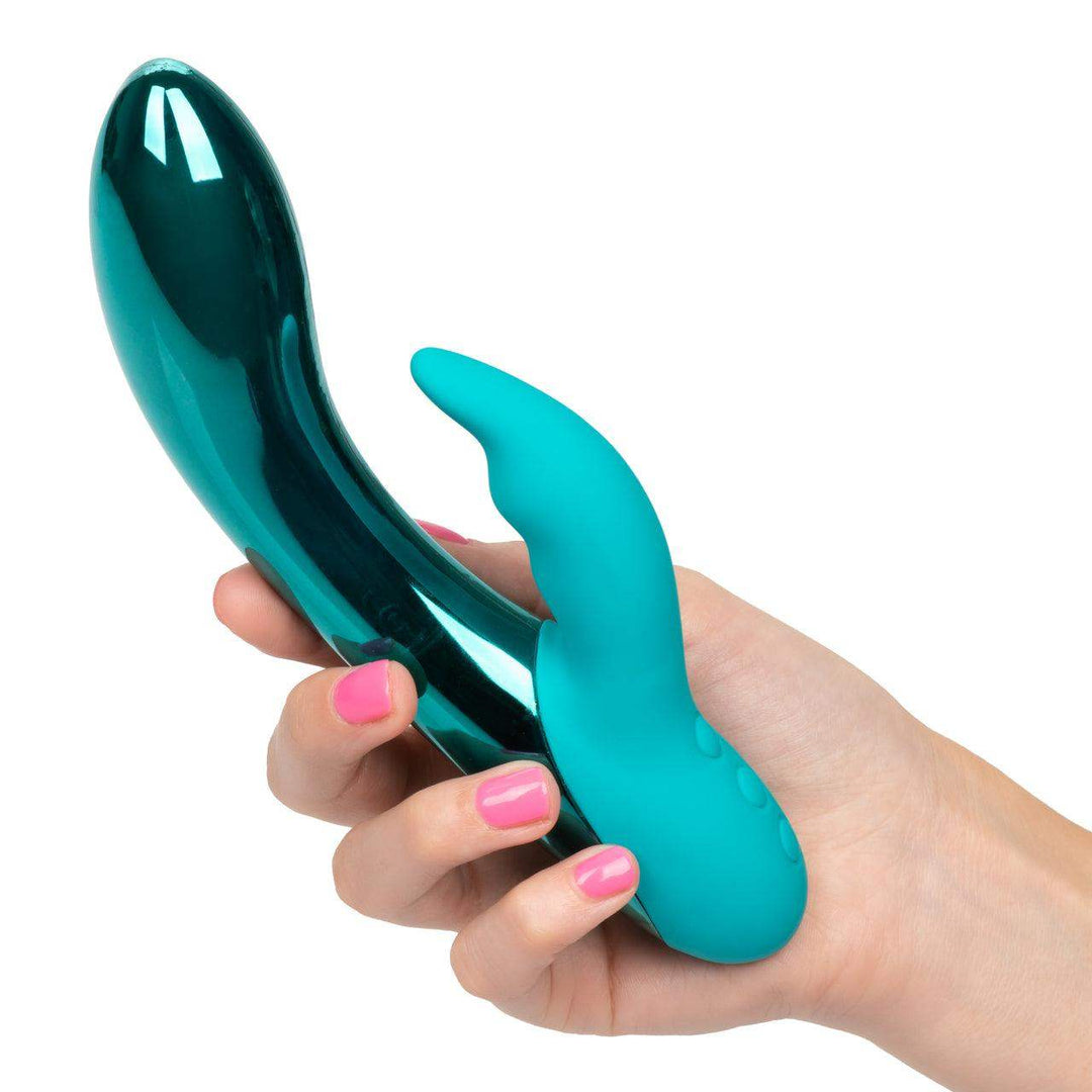 DazzLED Brilliance Illuminated Dual Stimulation Vibrator | CalExotics - The Dildo Hub
