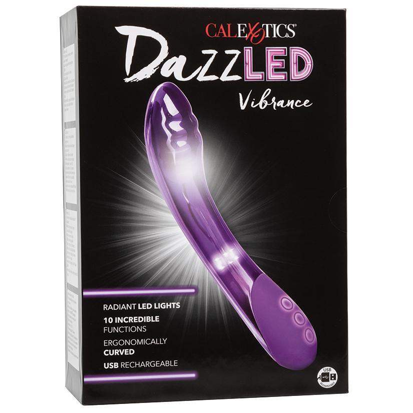 DazzLED Vibrance Illuminated G-Spot Vibrator | CalExotics - The Dildo Hub