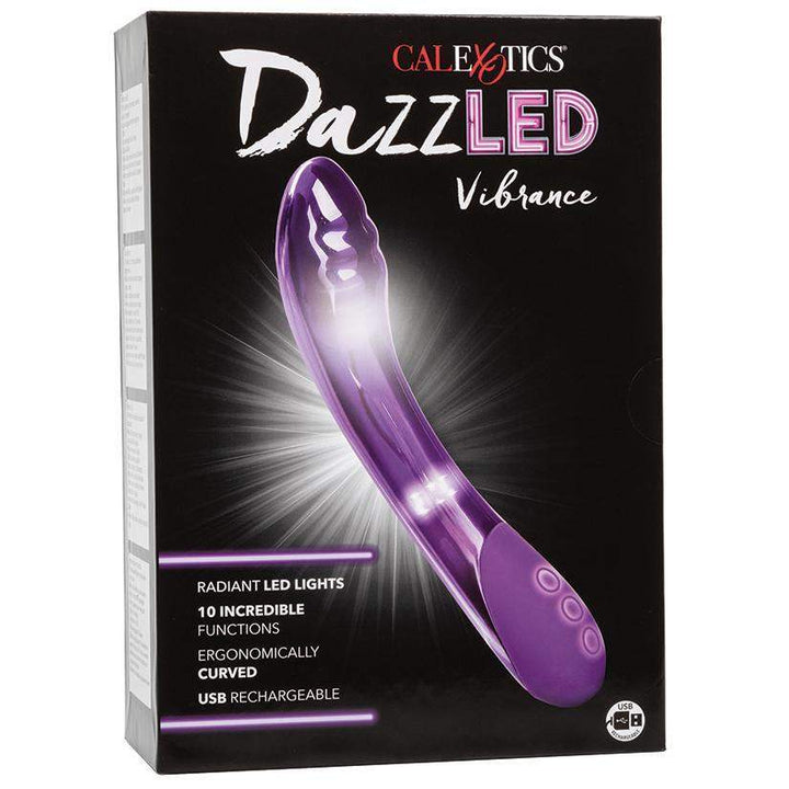 DazzLED Vibrance Illuminated G-Spot Vibrator | CalExotics - The Dildo Hub