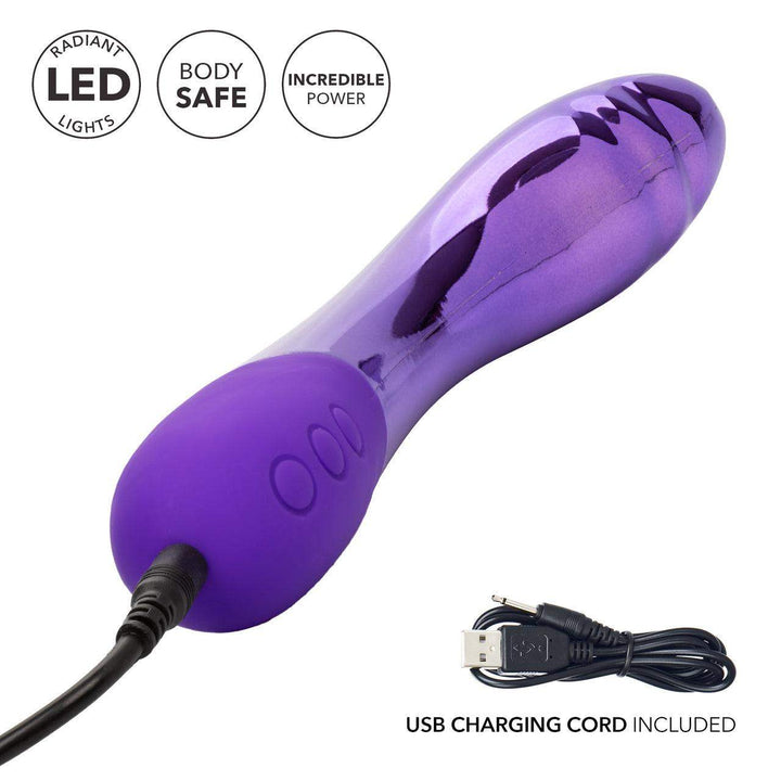 DazzLED Vibrance Illuminated G-Spot Vibrator | CalExotics - The Dildo Hub
