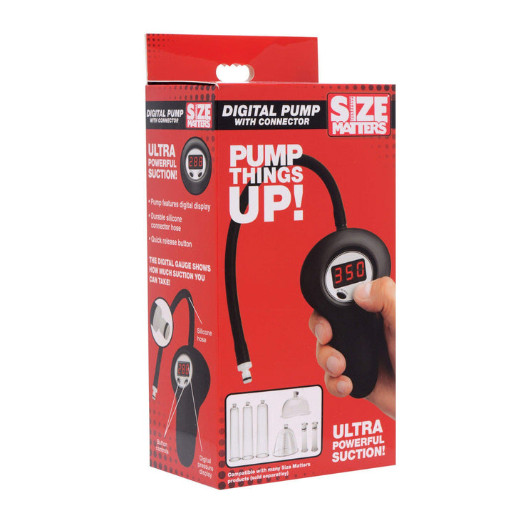 Digital Pump with Connector - The Dildo Hub
