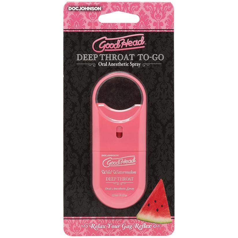 Doc Johnson Good Head to Go Deep Throat Spray - Wild Watermelon - The Dildo Hub