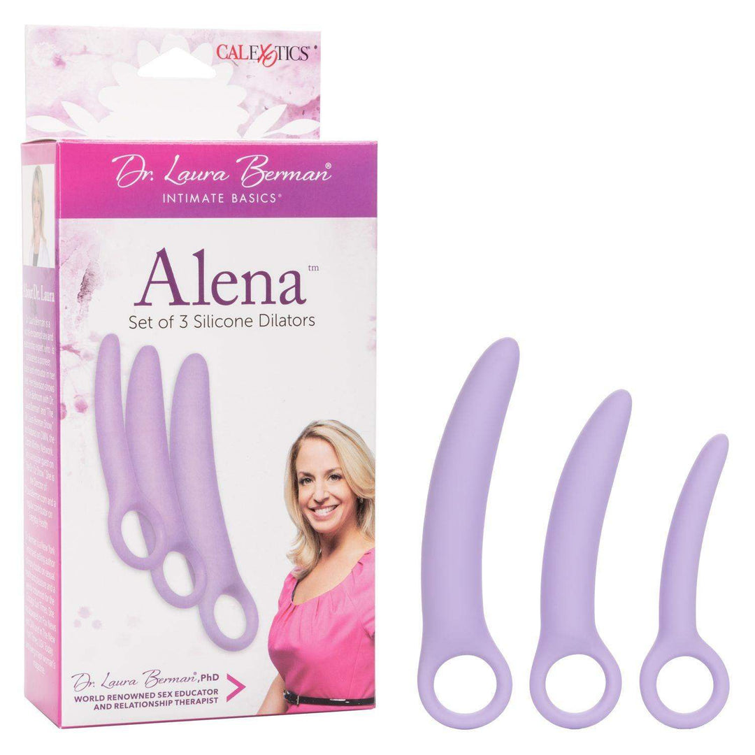 Dr. Laura Berman Alena Set of 3 Silicone Dilators | CalExotics - The Dildo Hub