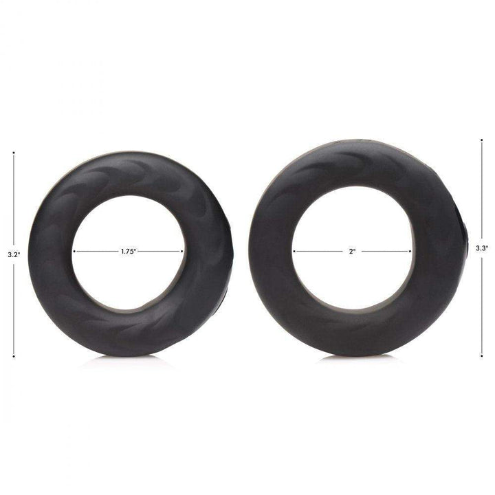 E-Stim Pro Silicone Vibrating Cock Ring - 2 Inch - The Dildo Hub