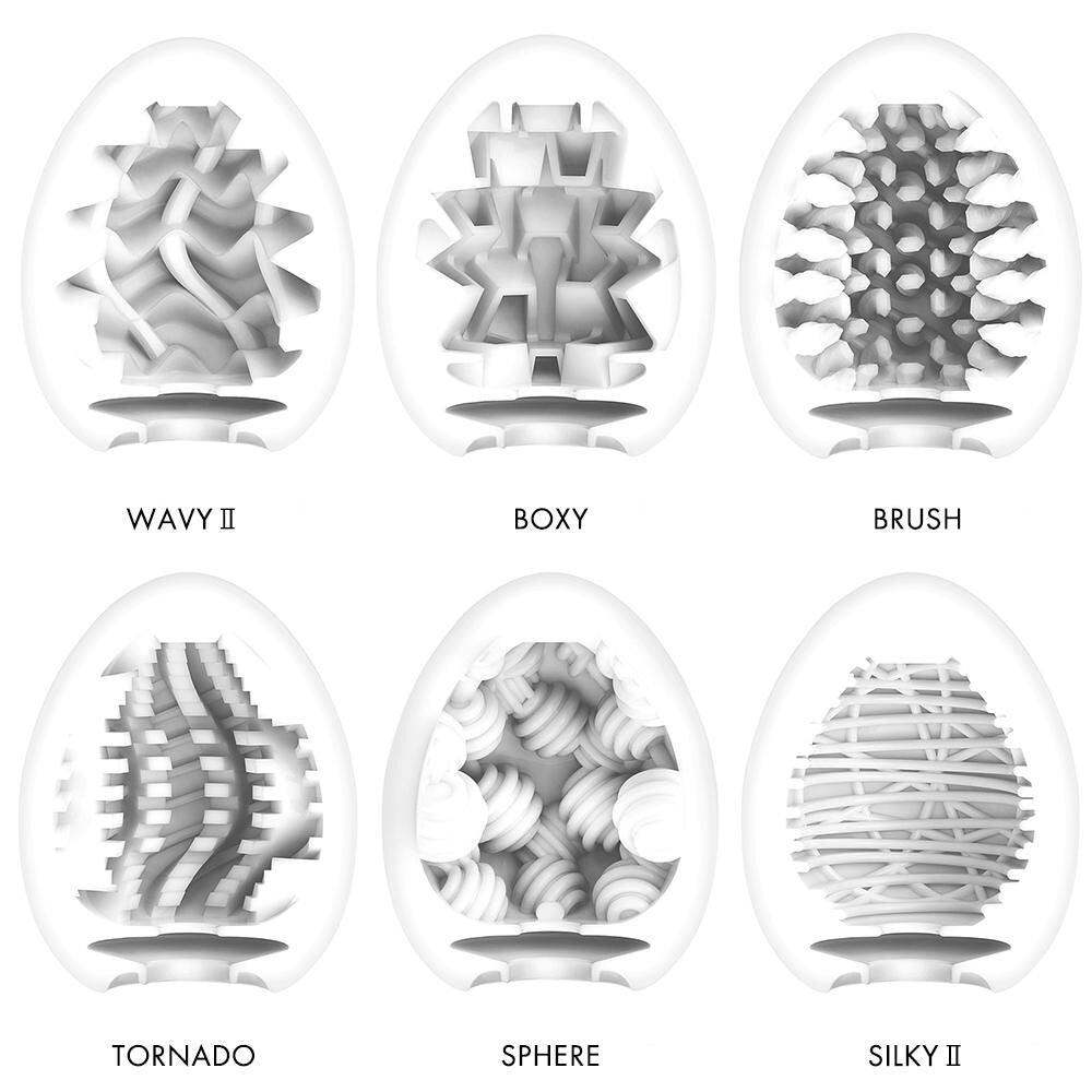 Easy Beat Egg New Standard Masturbator Six Pack - The Dildo Hub