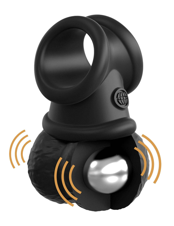 Elite The Crown Jewels Vibrating Swinging Balls - The Dildo Hub