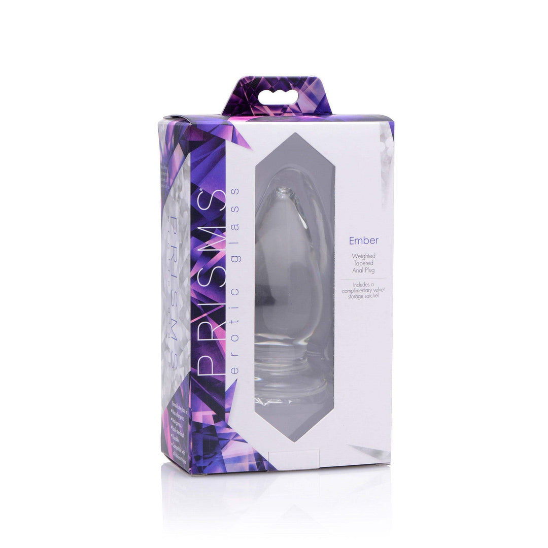 Ember Weighted Tapered Anal Plug - The Dildo Hub
