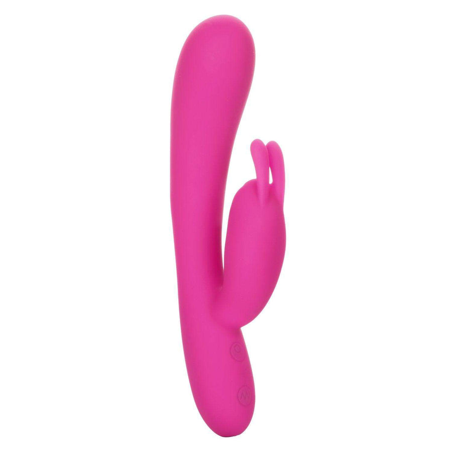 Embrace Massaging Rabbit-Pink 8" - The Dildo Hub