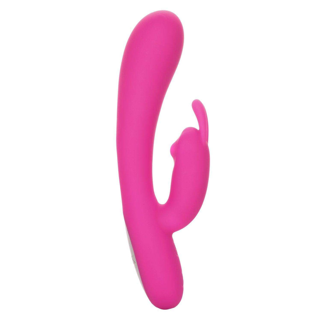 Embrace Massaging Rabbit-Pink 8" - The Dildo Hub