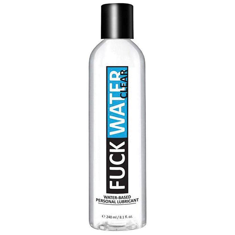 Fuck Water Clear - Water-Based Personal Lubricant 8oz - The Dildo Hub