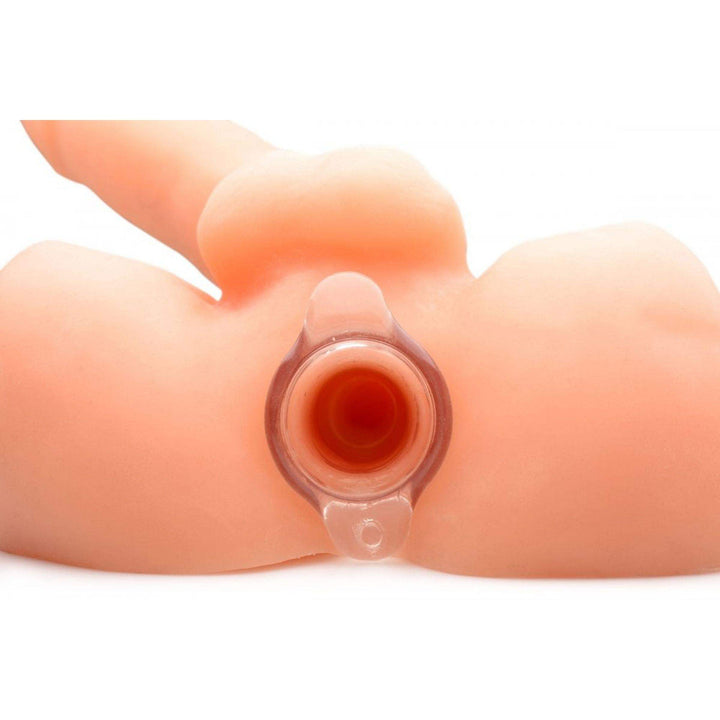 Gape Glory Clear Hollow Anal Plug - The Dildo Hub