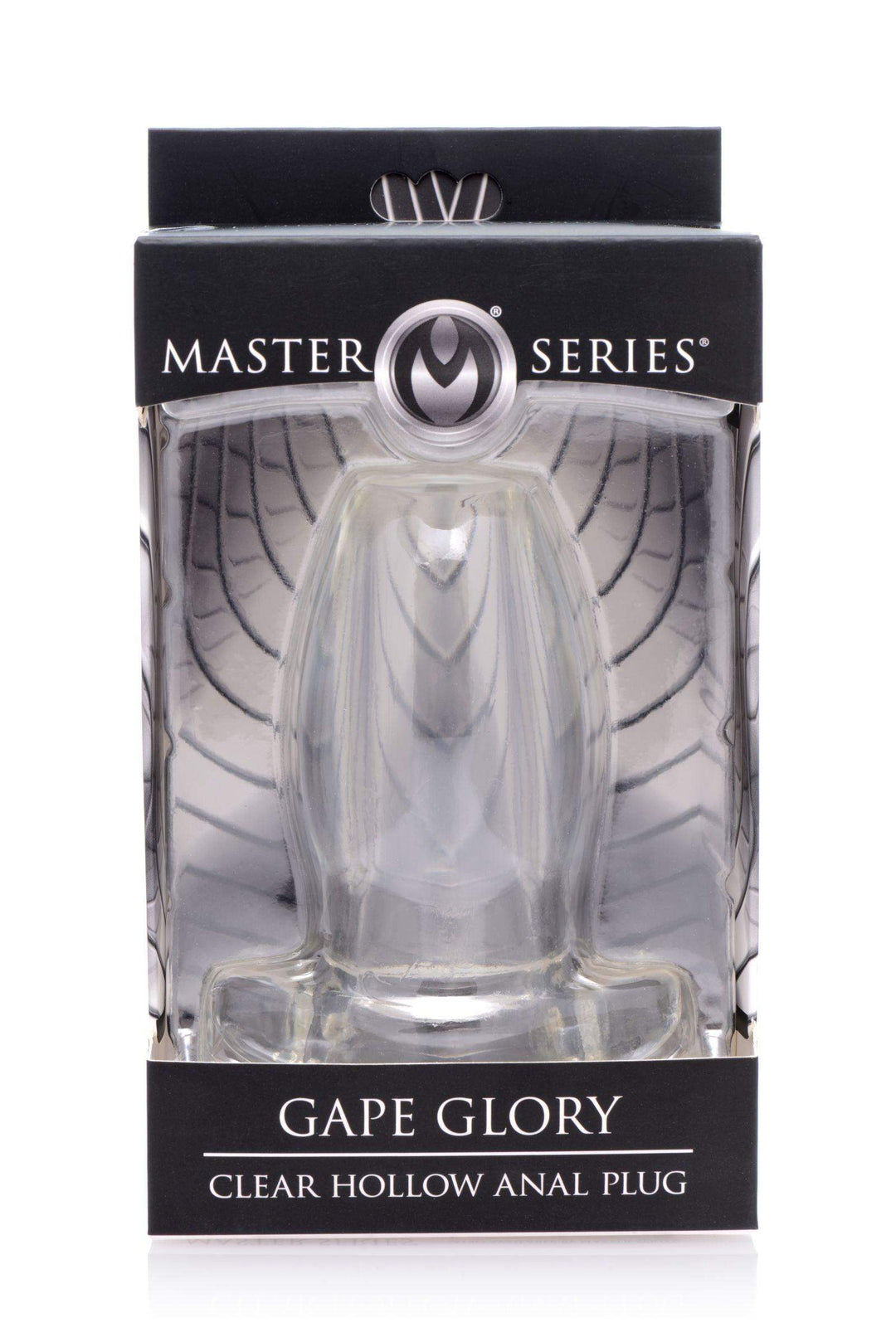 Gape Glory Clear Hollow Anal Plug - The Dildo Hub