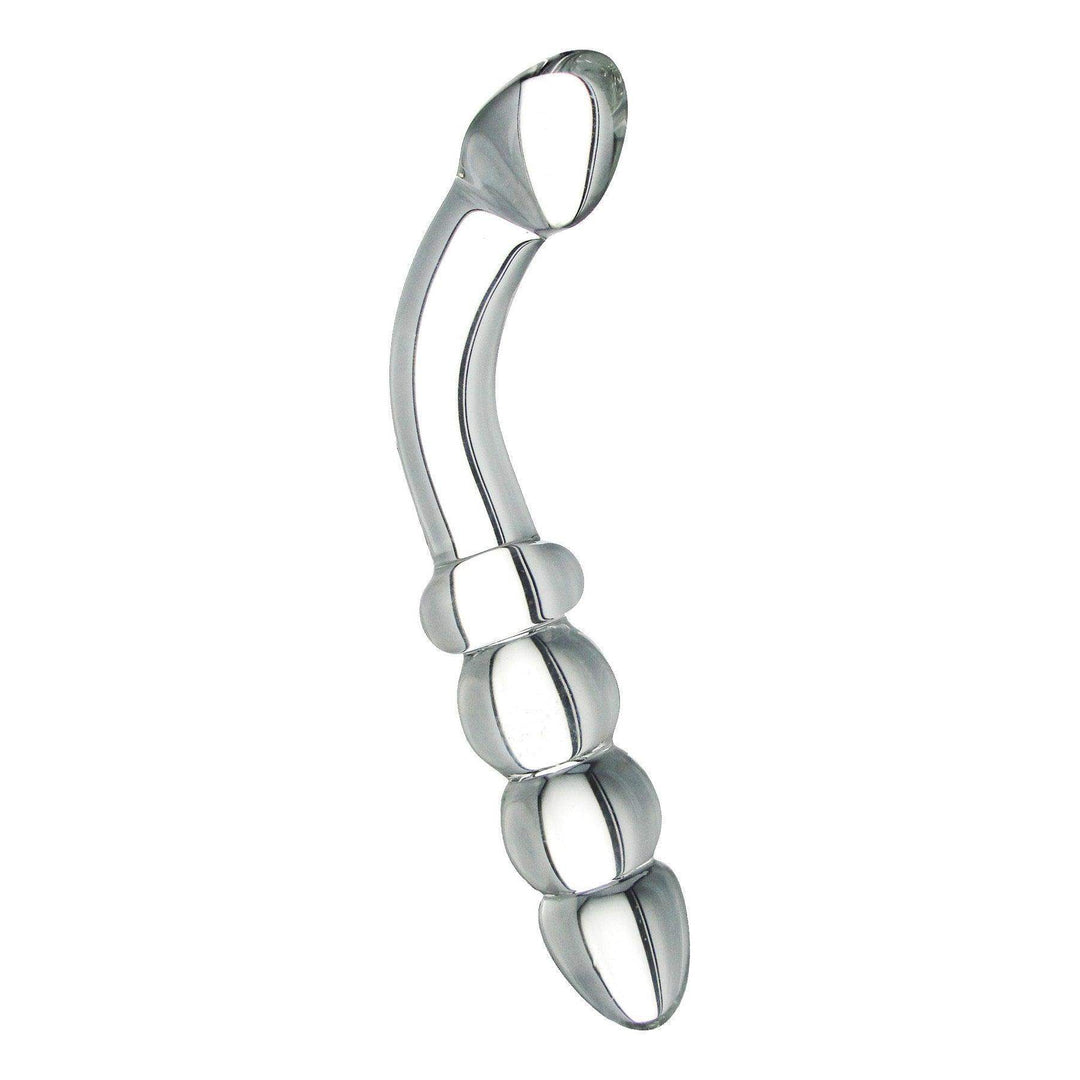 Hamsa Glass Dildo - Clear - The Dildo Hub