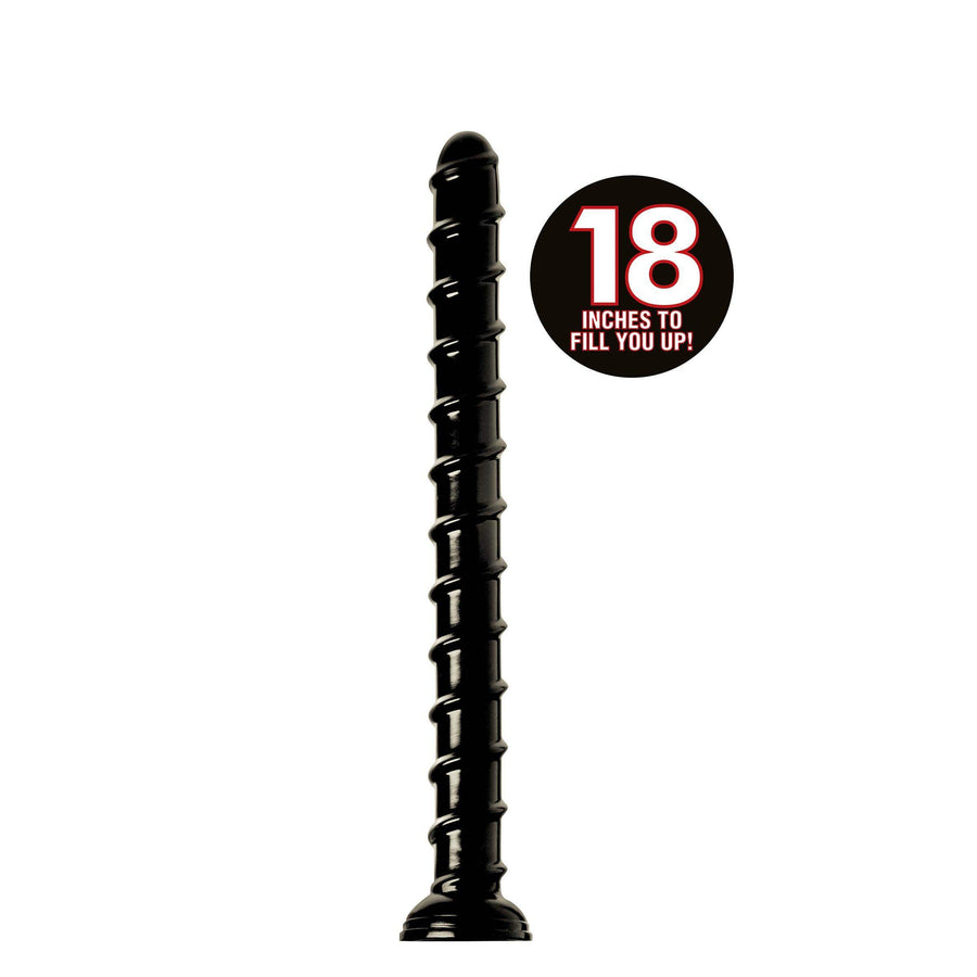 Hosed 18 Inch Swirl Anal Snake - The Dildo Hub