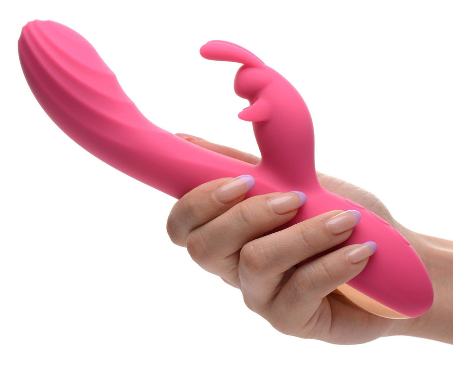 Huggers 10X Silicone Rabbit Vibrator - The Dildo Hub