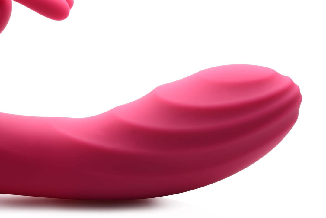 Huggers 10X Silicone Rabbit Vibrator - The Dildo Hub