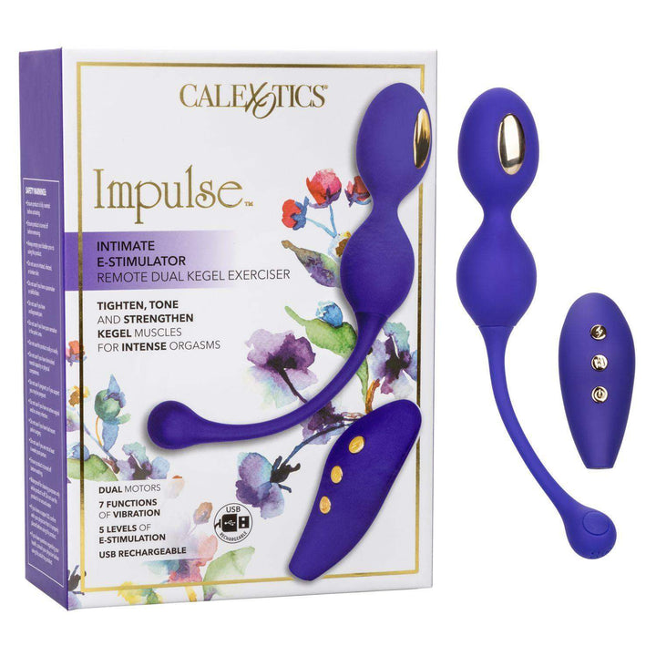 Impulse Intimate Estim Dual Vibrating Kegel Exerciser | CalExotics - The Dildo Hub
