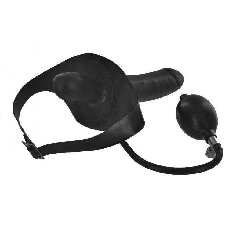Inflatable Gag with Dildo - The Dildo Hub