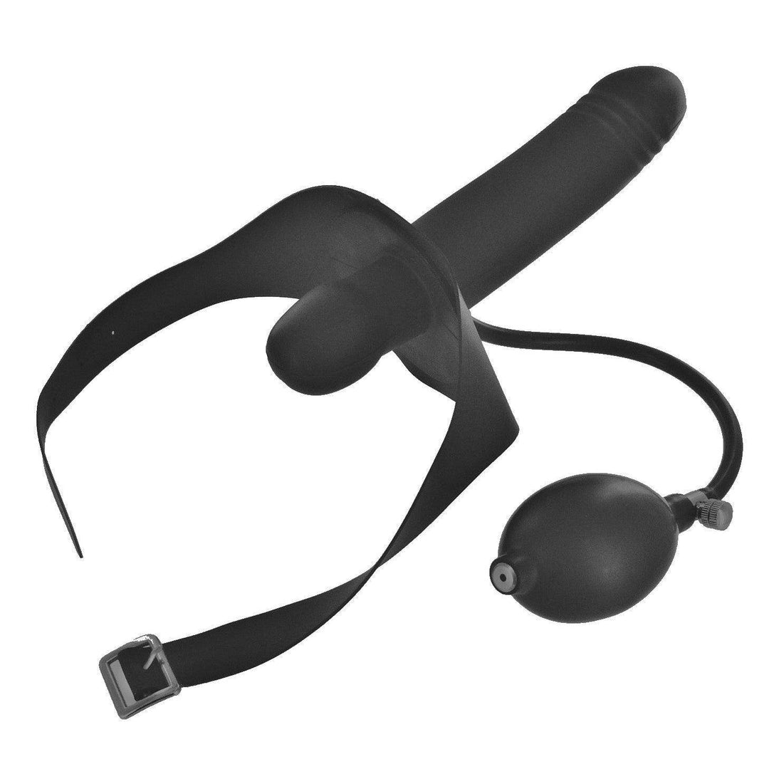 Inflatable Gag with Dildo - The Dildo Hub