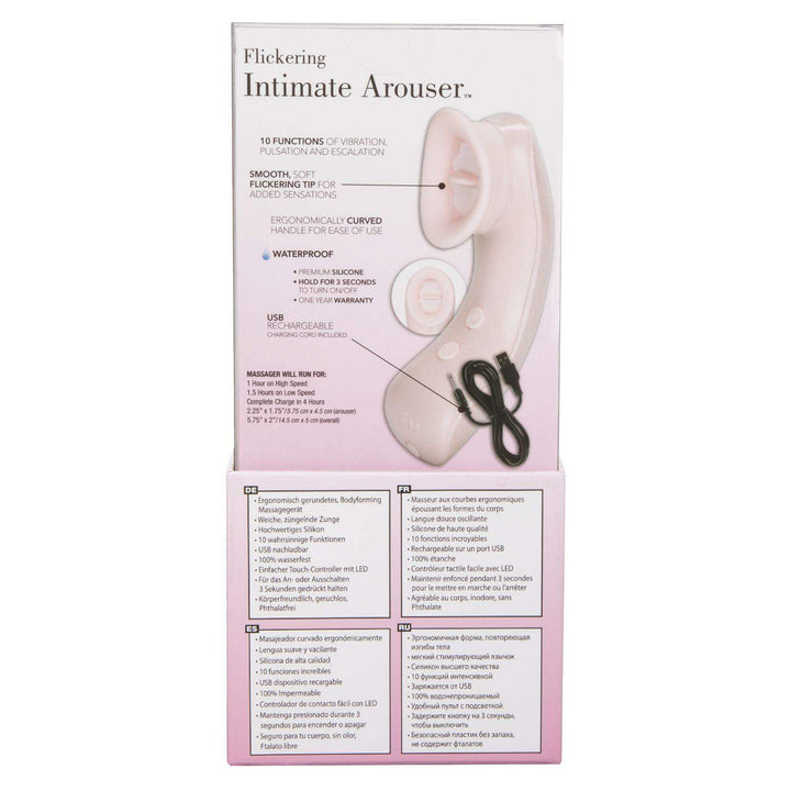 Inspire Flickering Intimate Arouser Vibrator - The Dildo Hub