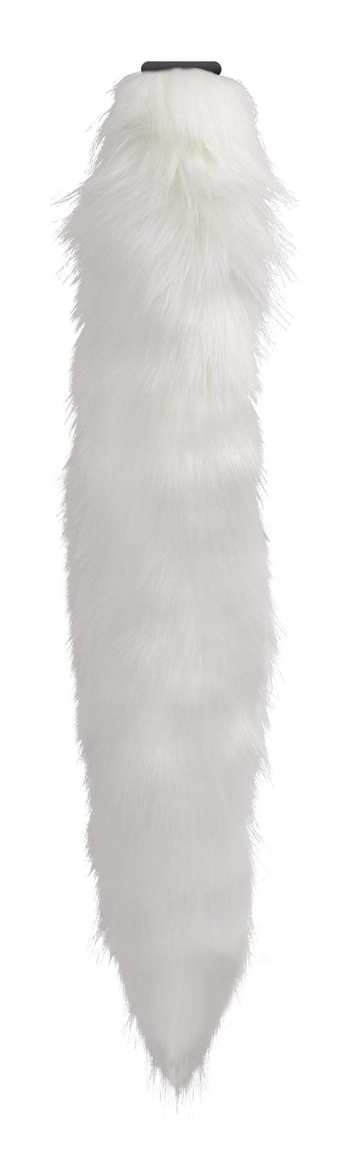 Interchangeable White Fox Tail - The Dildo Hub