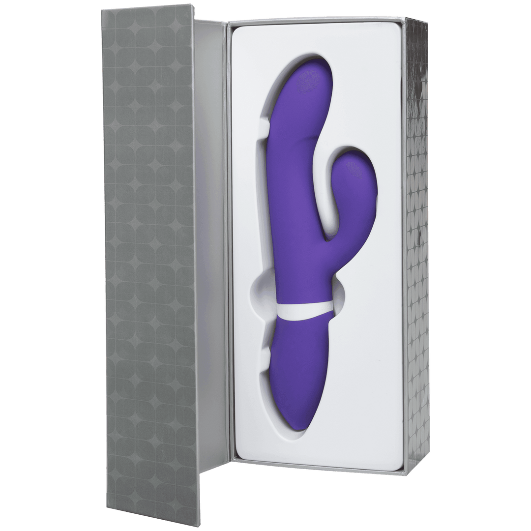 Ivibe Select Rabbit Vibrator- Icome - Purple - The Dildo Hub