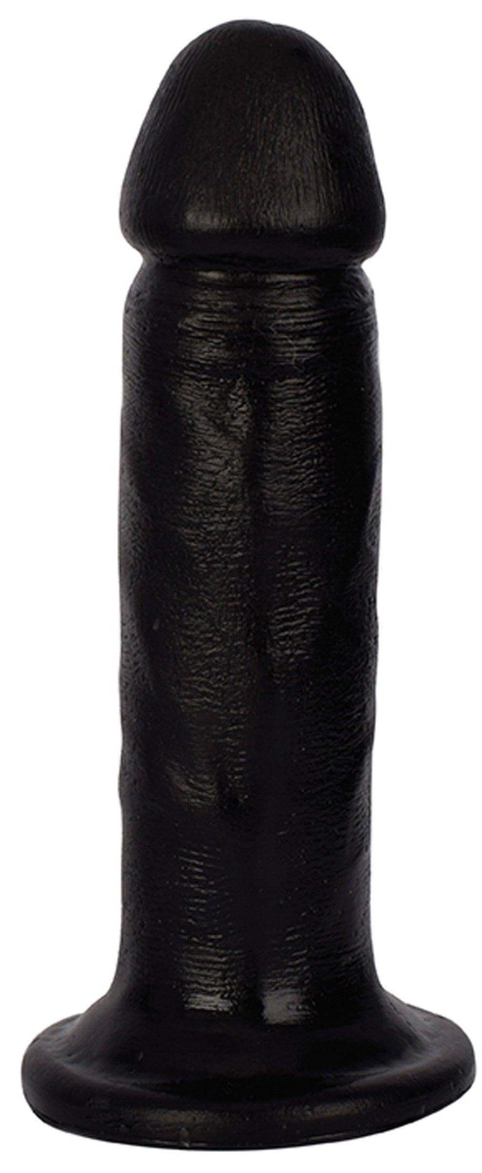 JOCK 6 Inch Realistic Dong Black - The Dildo Hub