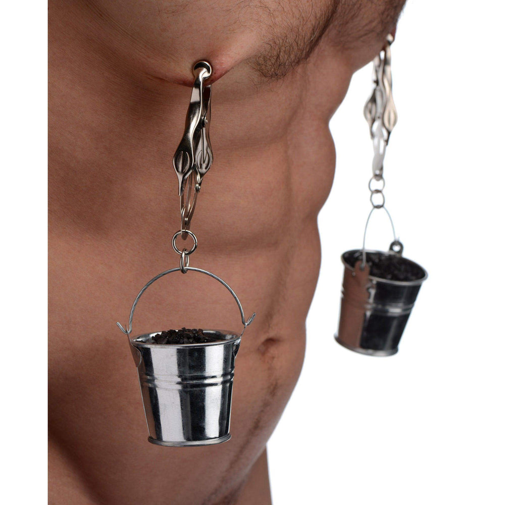 Jugs Nipple Clamps with Buckets - The Dildo Hub