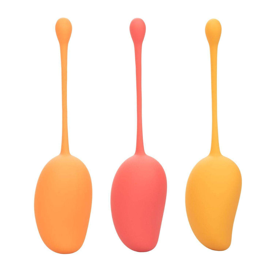 Kegel Balls Training Set - Mango | CalExotics - The Dildo Hub