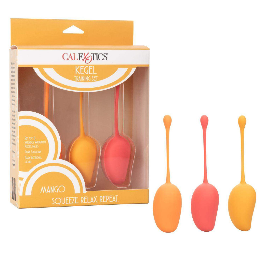 Kegel Balls Training Set - Mango | CalExotics - The Dildo Hub