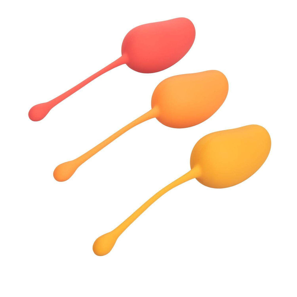Kegel Balls Training Set - Mango | CalExotics - The Dildo Hub