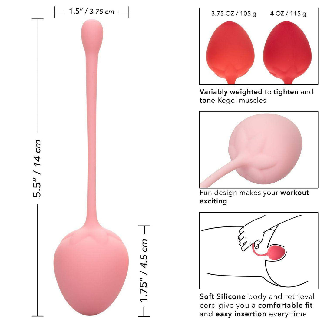 Kegel Balls Training Set - Strawberry | CalExotics - The Dildo Hub