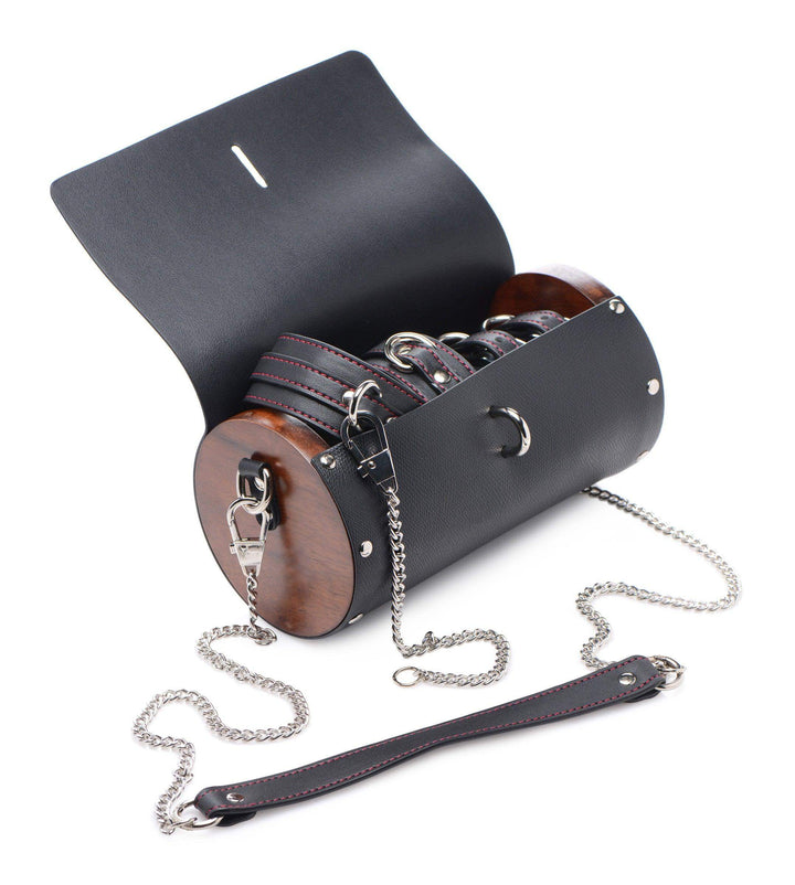 Kinky Clutch Black Bondage Set with Carrying Case - The Dildo Hub