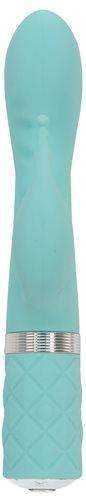 Kinky Teal Luxurious Vibrator | Pillow Talk - The Dildo Hub
